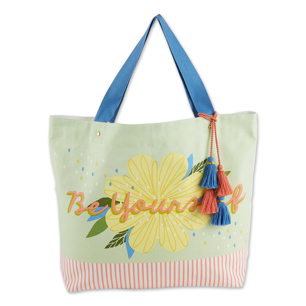 Be Yourself Blossom Printed Tote